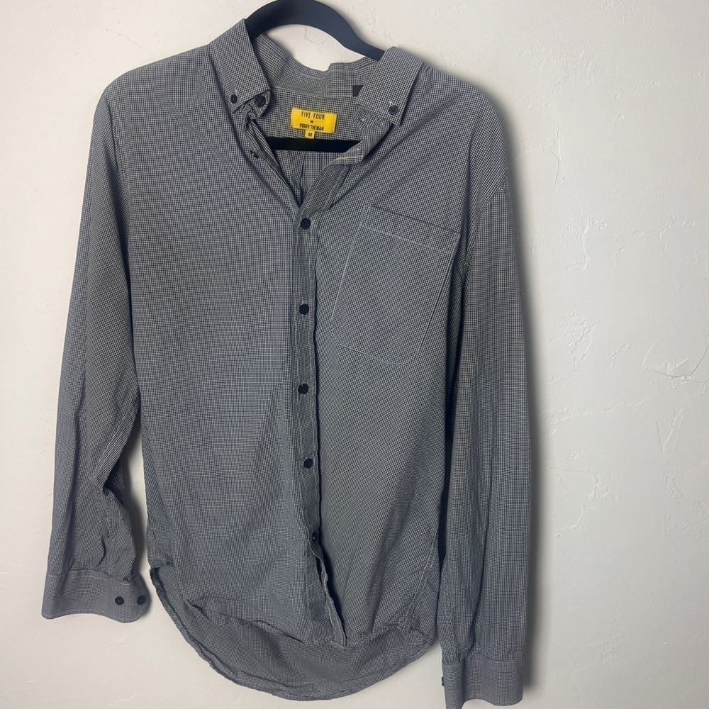 Five Four button up shirt checked size medium